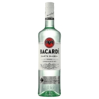 SALENAtéka - pivotéka & vinotéka - Letovice Boskovice Blansko - rum BACARDI Carta Blanca 37,5% 0,7l