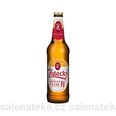 SALENAtéka - pivotéka & vinotéka - Letovice Boskovice Blansko - ŽATEC pivo premium světlé 11° 0,5l
