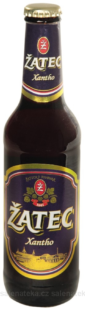 SALENAtéka - pivotéka & vinotéka - Letovice Boskovice Blansko - ŽATEC xantho pivo světlé 12° 0,33l