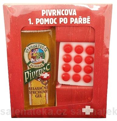 SALENAtéka - pivotéka & vinotéka - Letovice Boskovice Blansko - PIVRNEC 1. pomoc po pařbě gel 300ml + mýdlo 35g