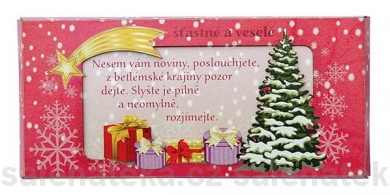 SALENAtéka - pivotéka & vinotéka - Letovice Boskovice Blansko - Vánoční čokoláda hořká Nesem vám noviny