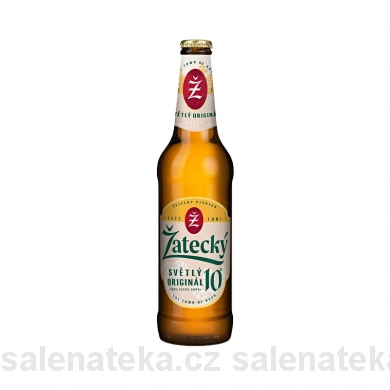 SALENAtéka - pivotéka & vinotéka - Letovice Boskovice Blansko - ŽATEC pivo světlé 10° 0,5l