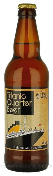 SALENAtéka - pivotéka & vinotéka - Letovice Boskovice Blansko - HILDEN brewing Titanic Quarte Beer irský světlý ale 4,2% 0,5l