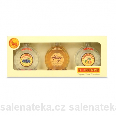 SALENAtéka - pivotéka & vinotéka - Letovice Boskovice Blansko - JELÍNEK destiláty budík 3x0,05l
