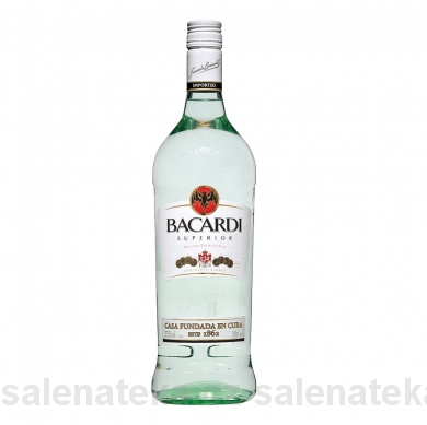 SALENAtéka - pivotéka & vinotéka - Letovice Boskovice Blansko - rum BACARDI Superior 37,5% 1l