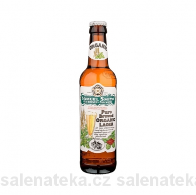 SALENAtéka - pivotéka & vinotéka - Letovice Boskovice Blansko - SAMUEL SMITH Organic Lager 12° 5% 0,355l
