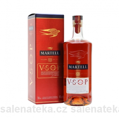 SALENAtéka - pivotéka & vinotéka - Letovice Boskovice Blansko - cognac MARTELL VSOP 40% 0,7l