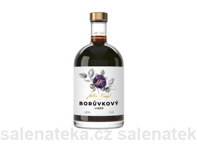 SALENAtéka - pivotéka & vinotéka - Letovice Boskovice Blansko - ANTON KAAPL Borůvkový likér 28% 0,5l