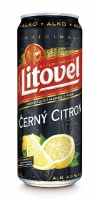 SALENAtéka - pivotéka & vinotéka - Letovice Boskovice Blansko - LITOVEL příchuť černý citron tmavé pivo 11° 0,5l plech