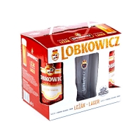 SALENAtéka - pivotéka & vinotéka - Letovice Boskovice Blansko - LOBKOWICZ Premium světlý ležák 12° 5x0,5l plech + sklo