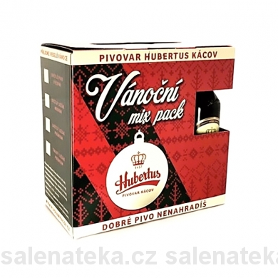 SALENAtéka - pivotéka & vinotéka - Letovice Boskovice Blansko - HUBERTUS Vánoční mixpack 8x0,5l
