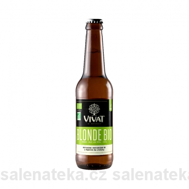 SALENAtéka - pivotéka & vinotéka - Letovice Boskovice Blansko - VIVAT Blonde Bio Ale 6% 0,33l