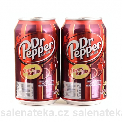 SALENAtéka - pivotéka & vinotéka - Letovice Boskovice Blansko - DR PEPPER Cherry Vanilla 0,355l